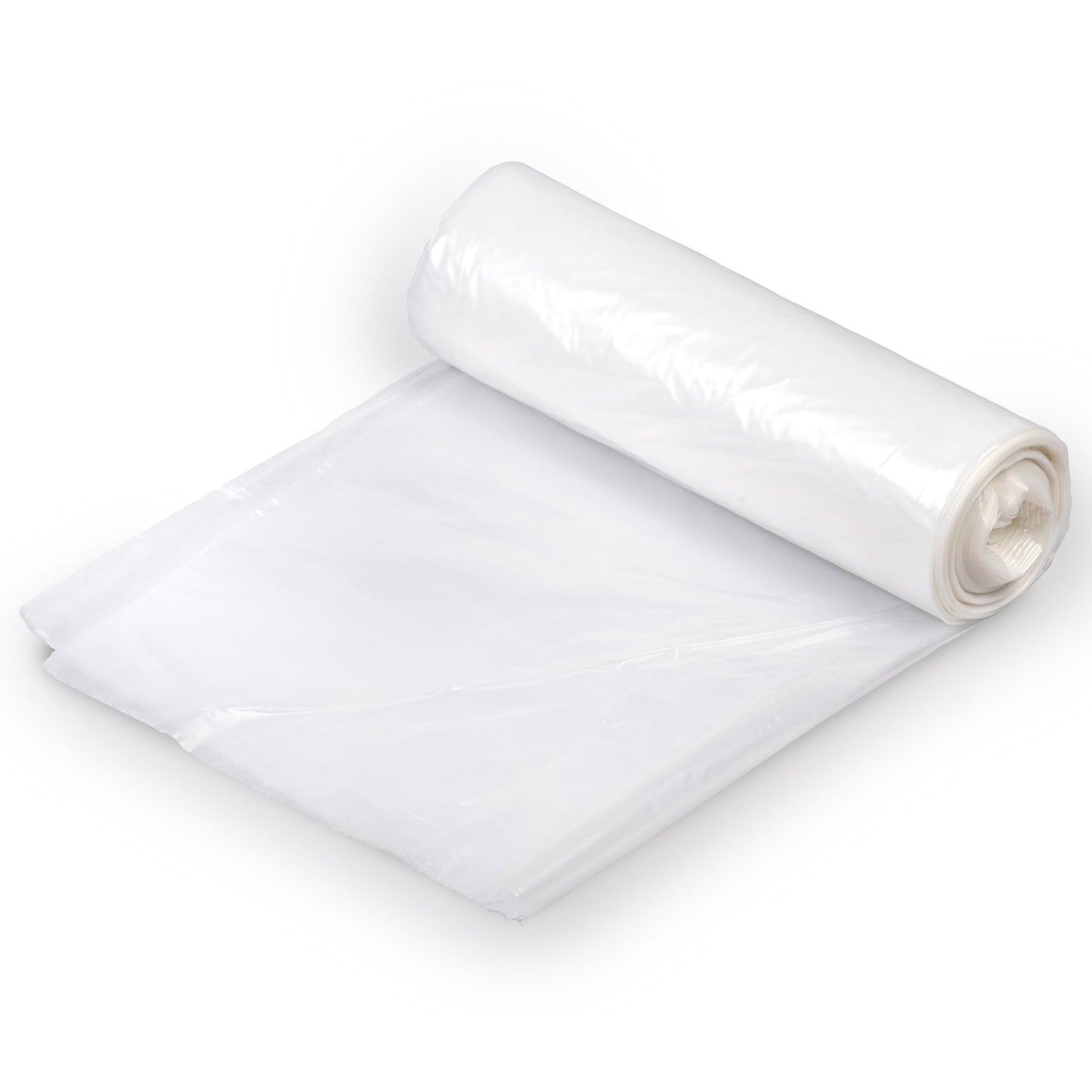 Colonial Bag Medium Duty Trash Bag, Clear, 33 gal.