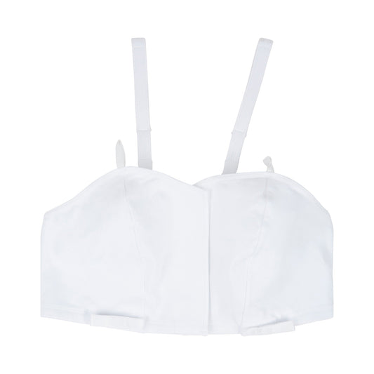 SUPPORT, SURGI-BRA BREAST COTTON WHT MED LF