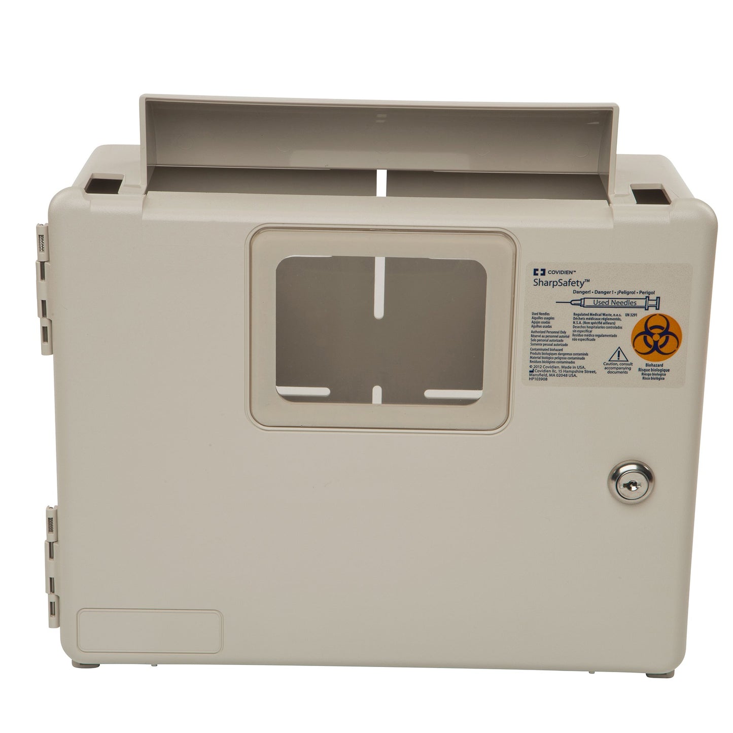 ENCLOSURE, SHARPS WALL 5QT (5/CS)
