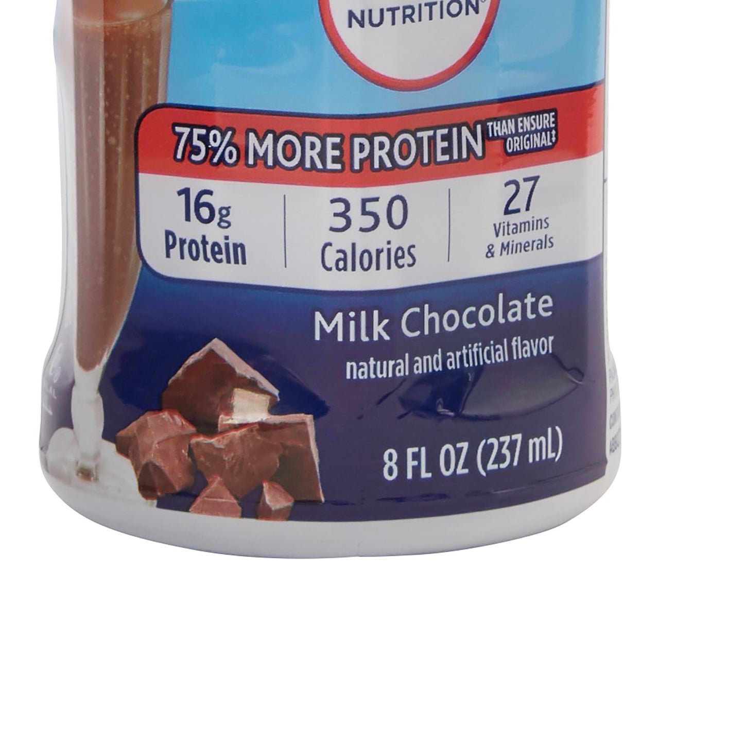 Oral Supplement Ensure Plus Nutrition Shake Milk Chocolate Flavor Liquid 8 oz. Bottle
