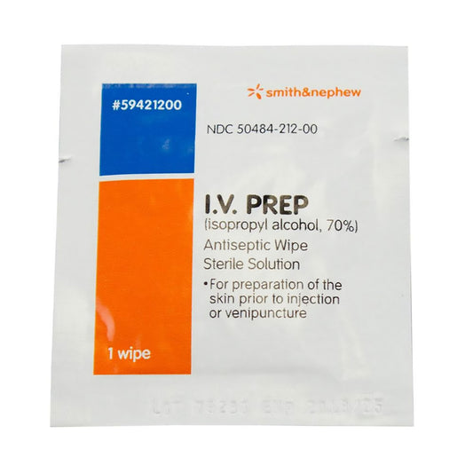 WIPE, IV PREP (50/BX)
