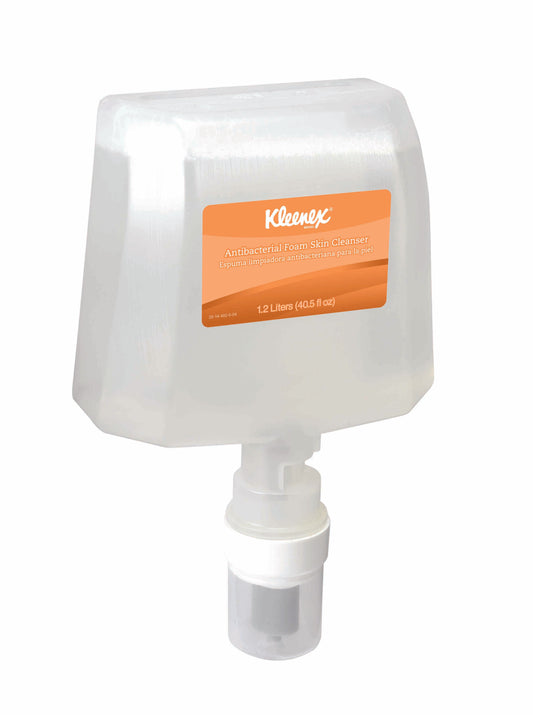 Scott® Antimicrobial Foam Skin Cleanser, 1.2-liter Dispenser Refill Bottle