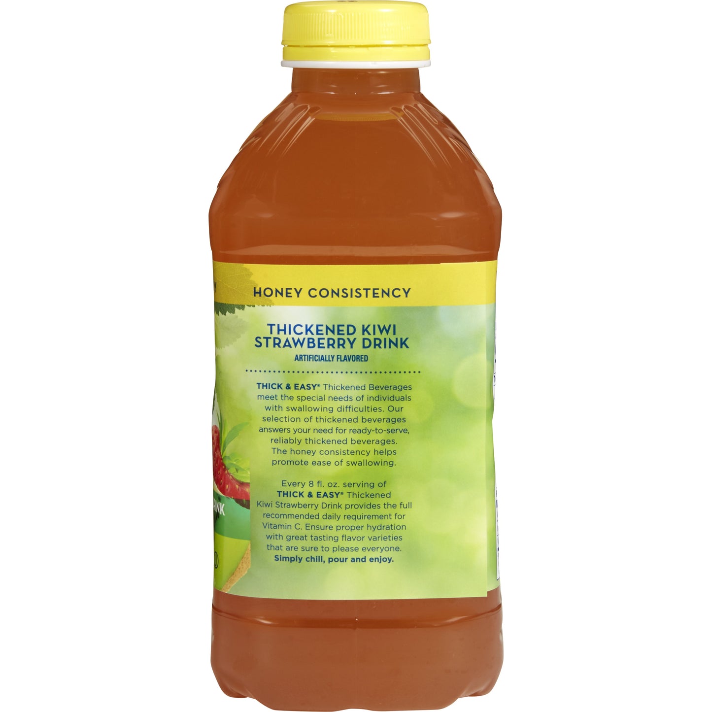 Thick & Easy® Clear Honey Consistency Kiwi Strawberry Thickened Beverage