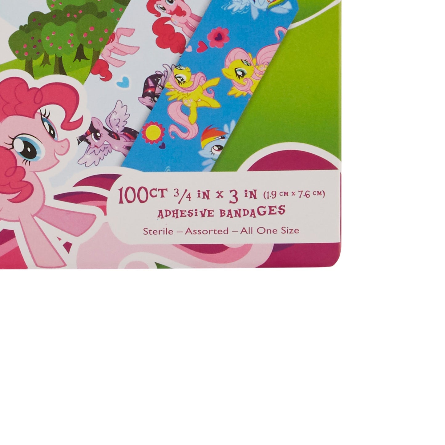 BANDAGE, ADHSV MY LITTLE PONY 3/4X3" (100/BX 12BX/CS)