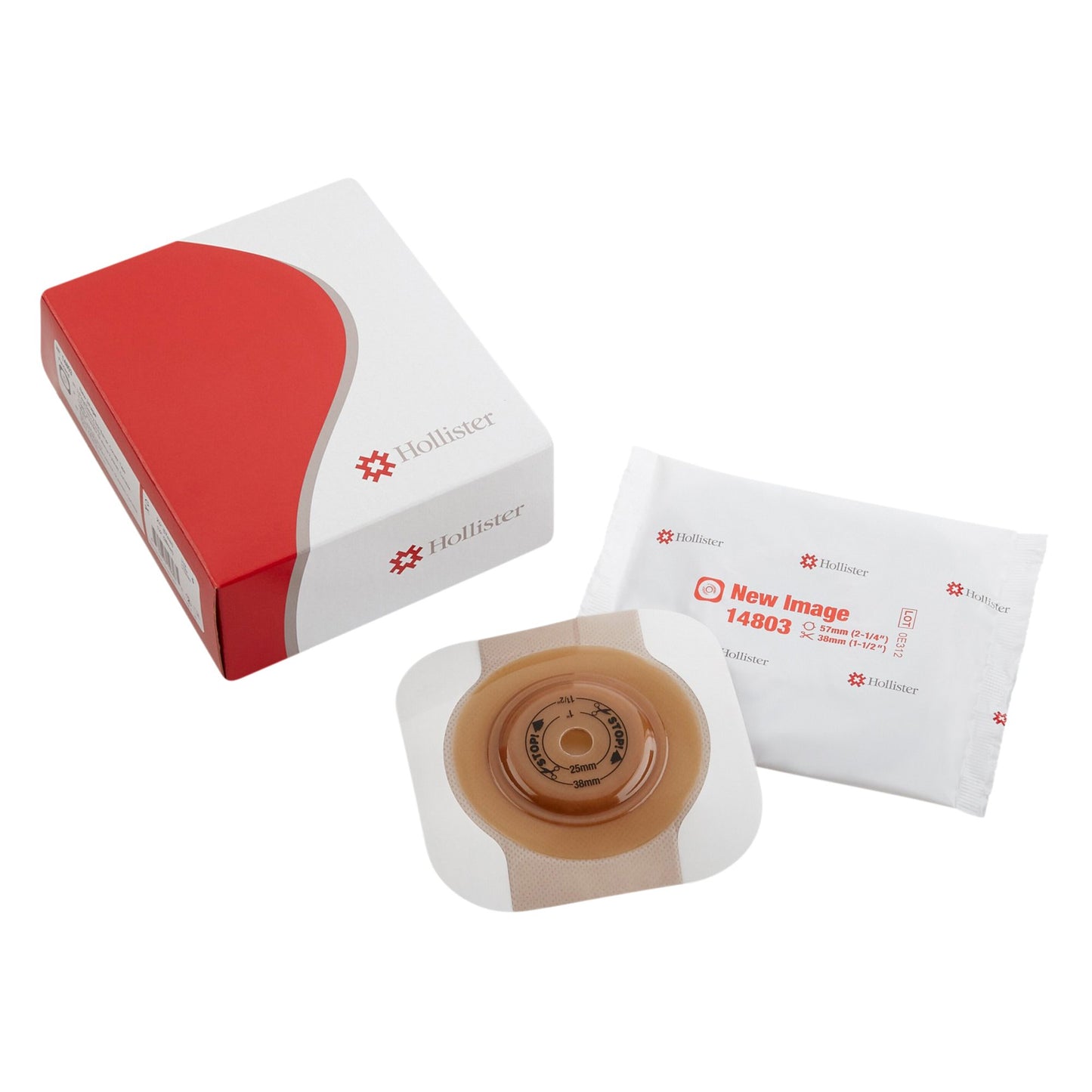 SKIN BARRIER, NEW IMAGE CONVEX1 1/2" (5/BX)