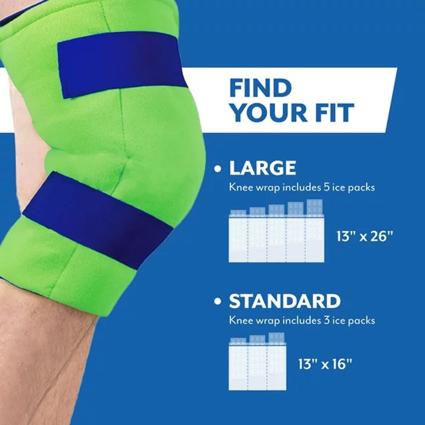 WRAP, ICE POLAR ARTHRO KNEE W/ICE