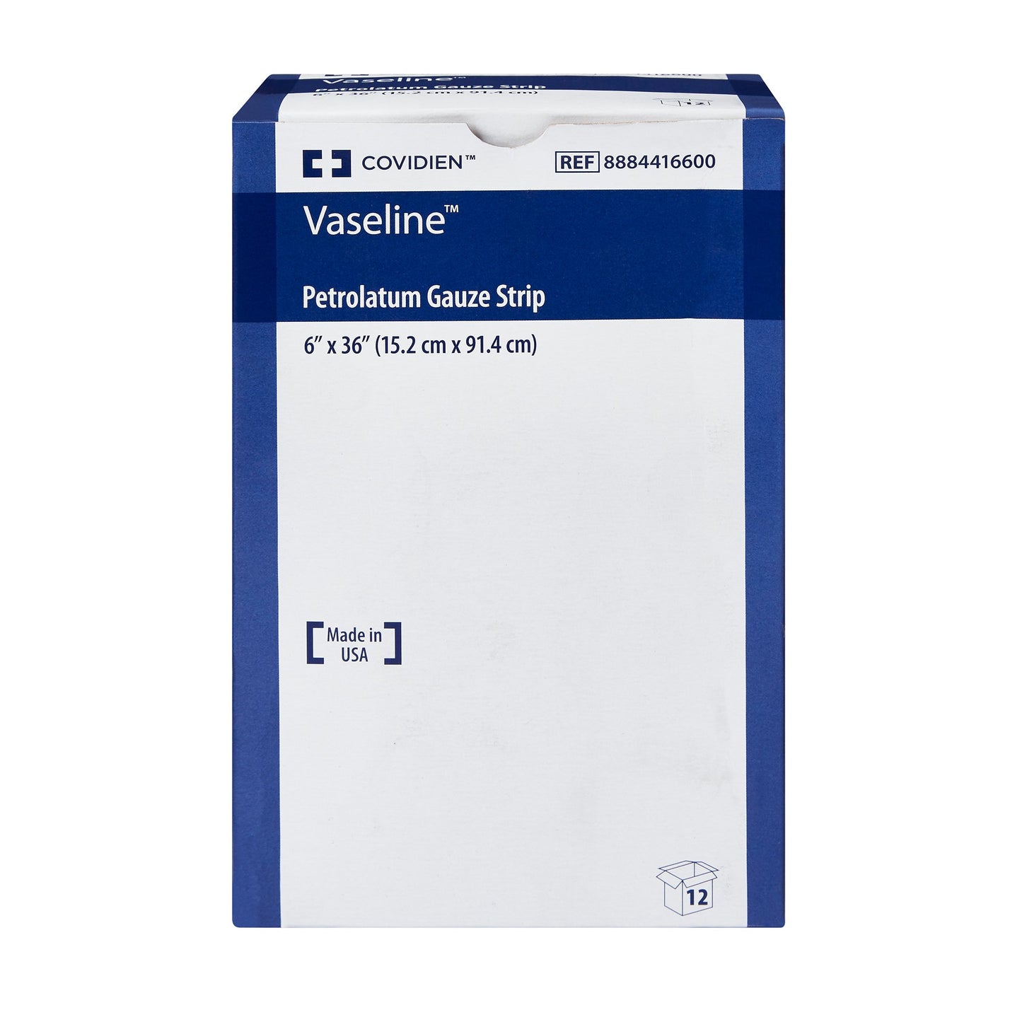 Vaseline® Petrolatum Impregnated Dressing, 6 x 36 Inch