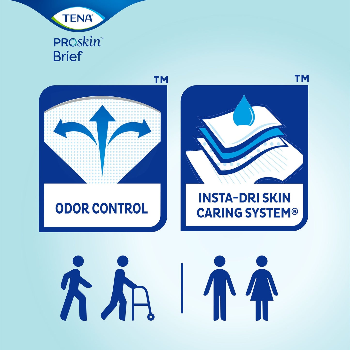 Tena® ProSkin™ Ultra Incontinence Brief, Large