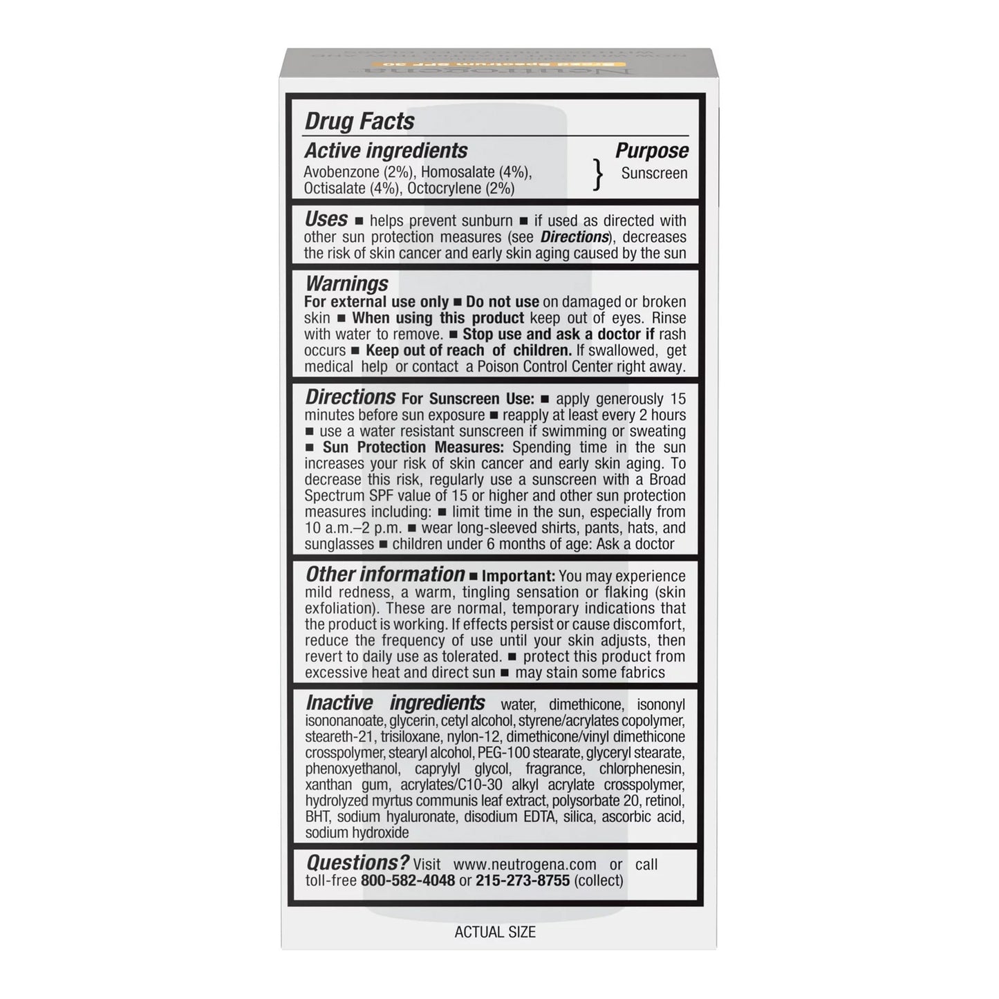 NEUTROGENA, CRM RAPID WRINKLE MOISTURIZER SPF30 1OZ