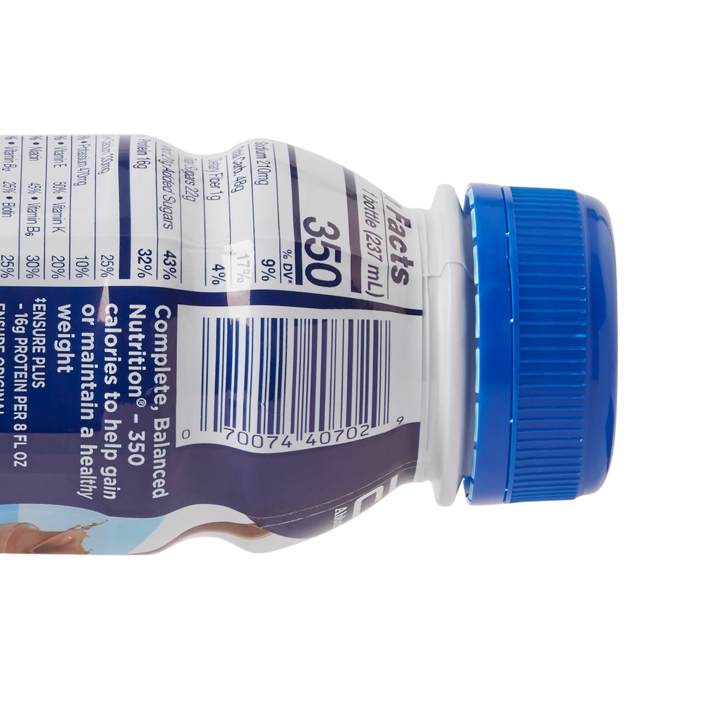 Ensure® Plus Therapeutic Nutrition, Chocolate, 8-ounce Bottle