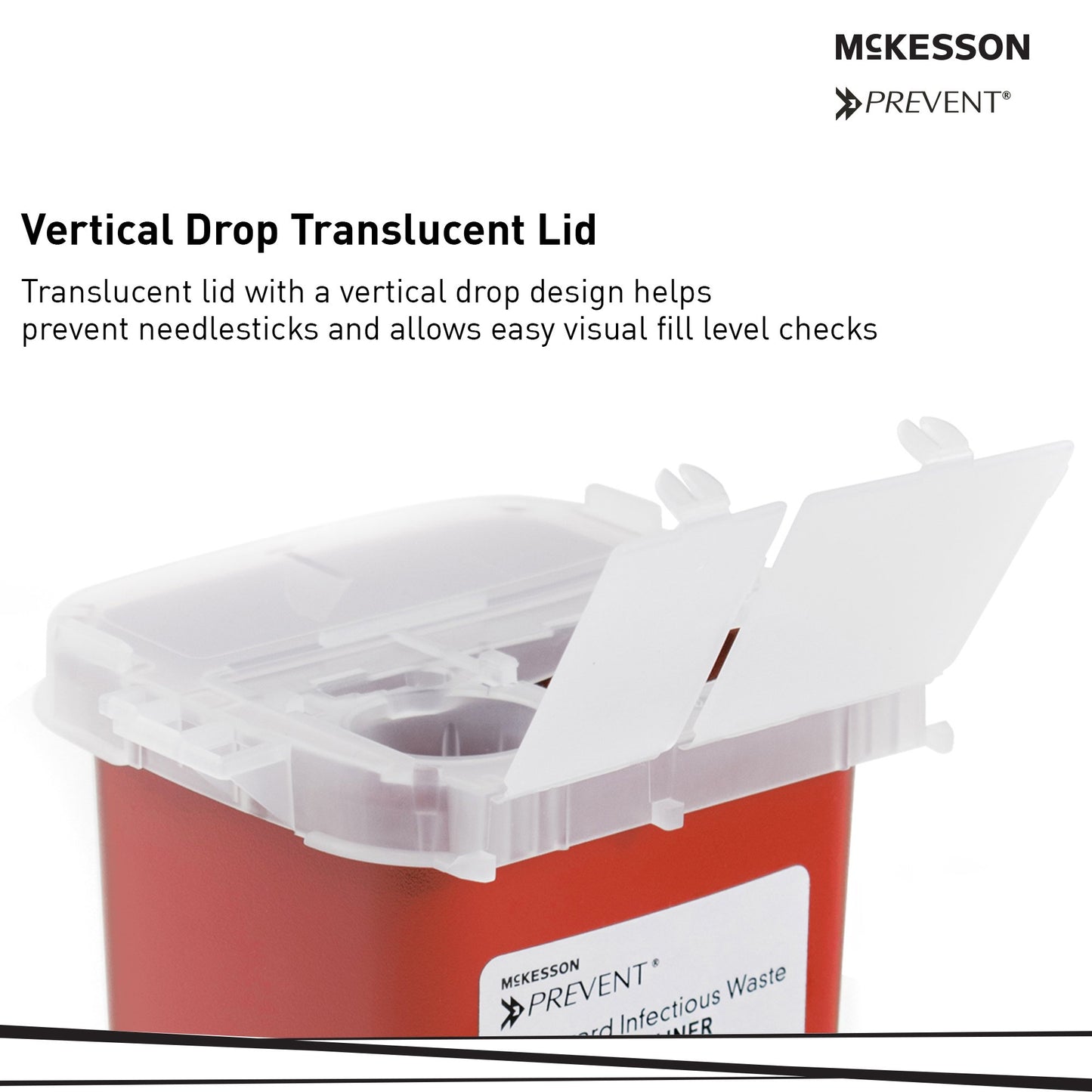 CONTAINER, SHARPS RED 1QT (80/CS)