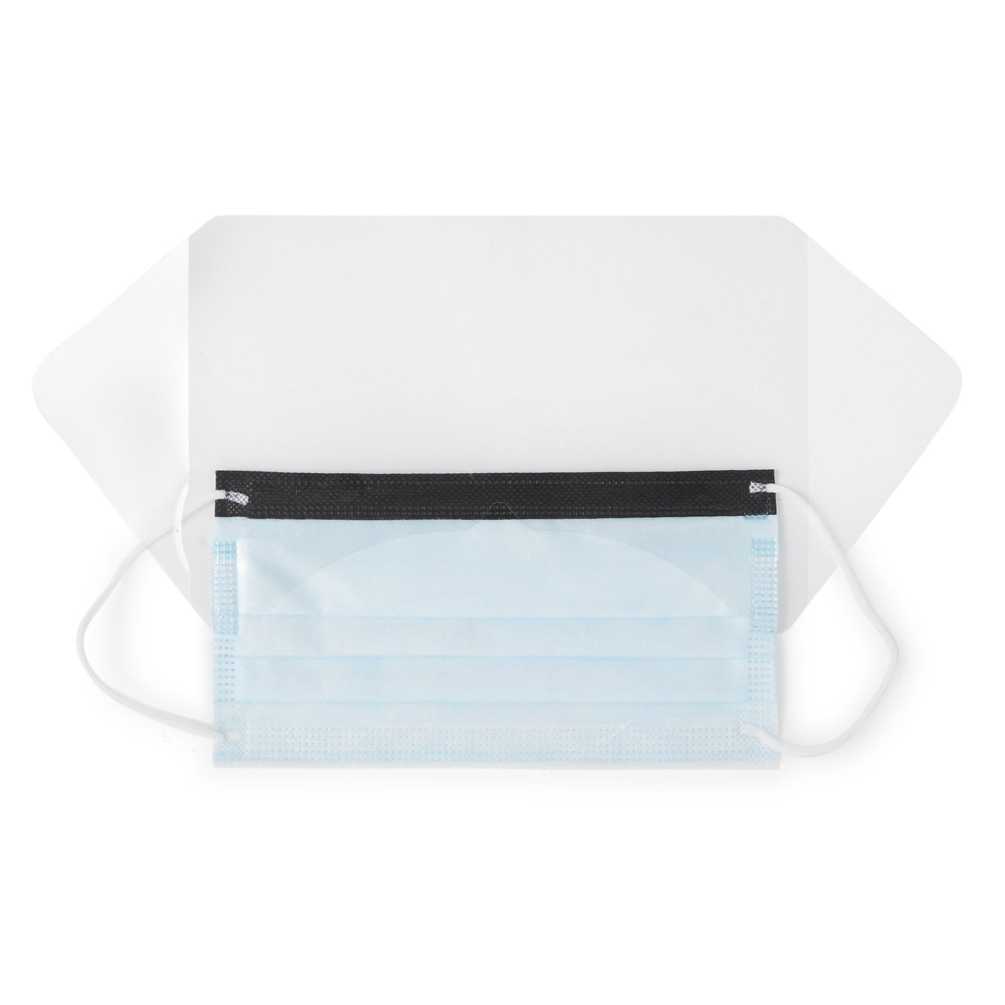 MASK, PROC W/EYESHLD LOOPS ASTM3 ANTIFOG (25/BX 4BX/CS)