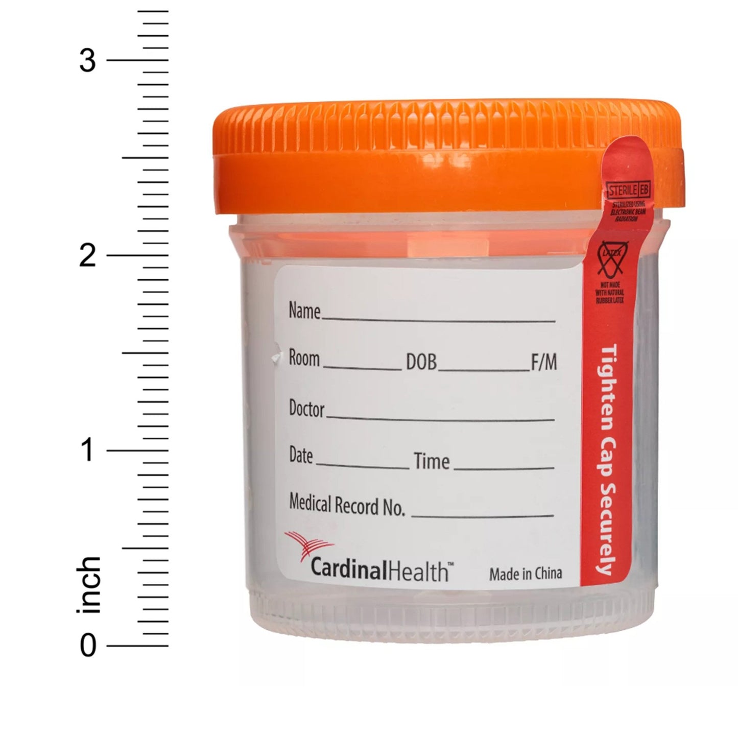 CONTAINER, SPCMN URINE STR W/ SCREW CAP 90ML (100/PK 4PK/CS)