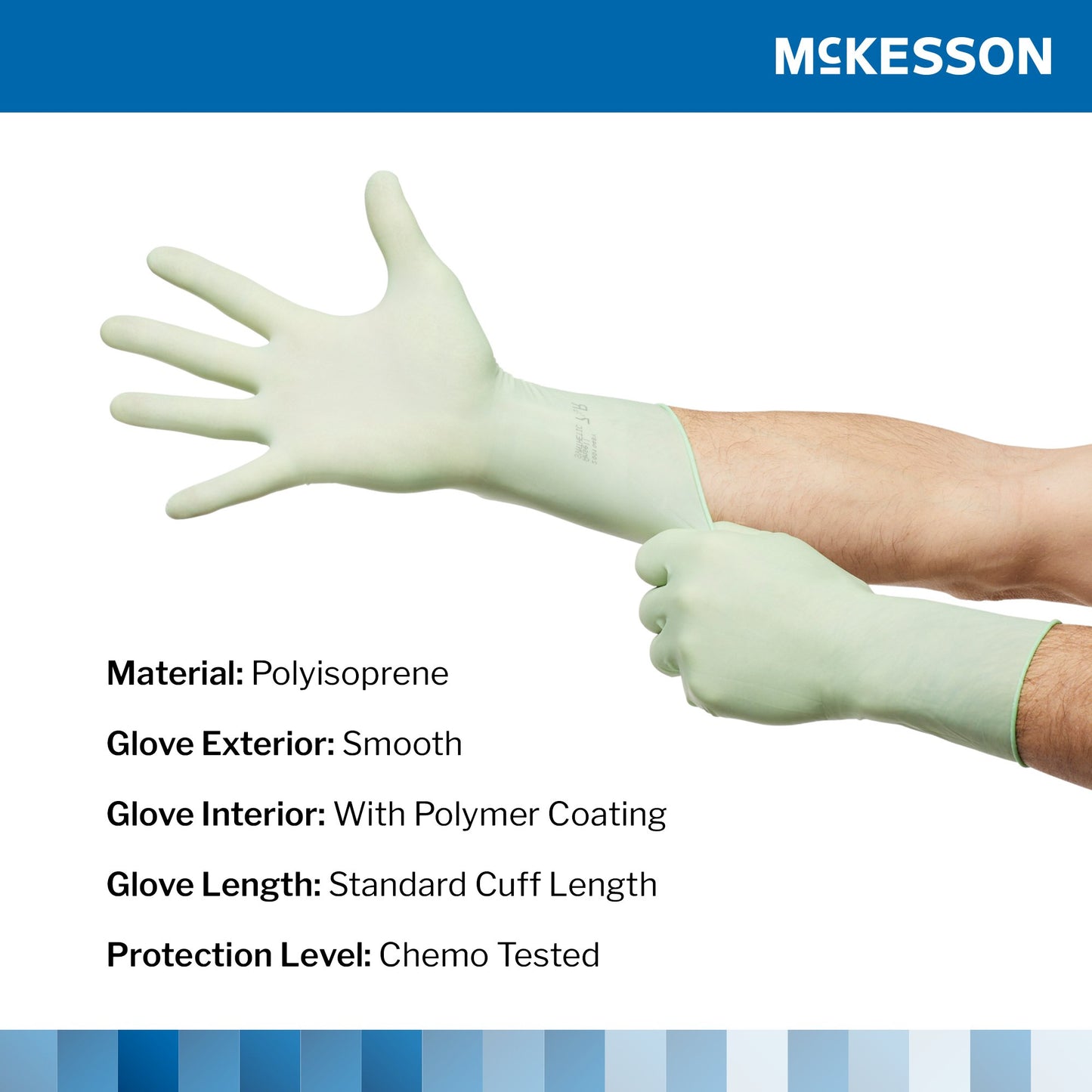 GLOVE, SURG PLYISO 7.0 STR2 SMTH CHEMO (50PR/BX 4BX/CS)