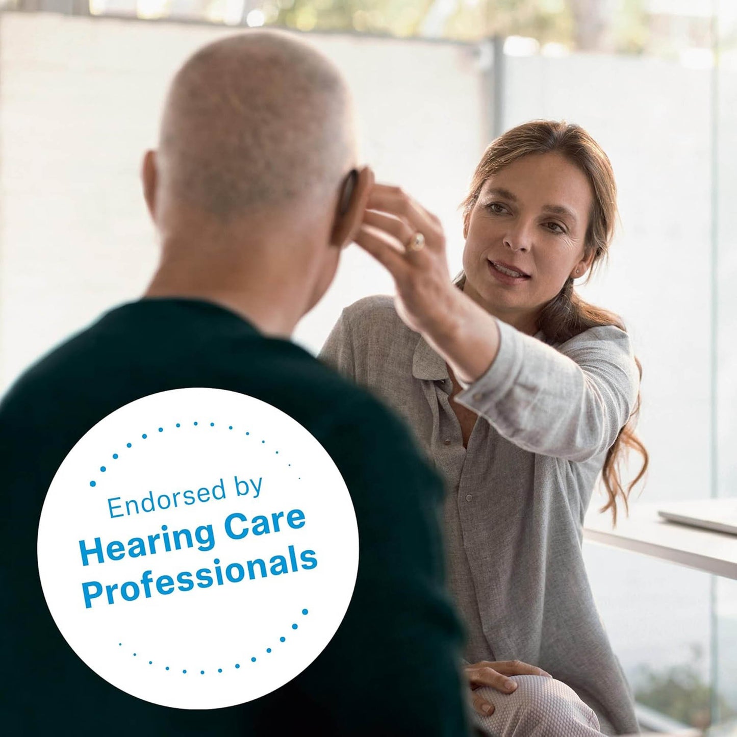 AID, HEARING SENNHEISER OTC ALL-DAY CLR (1PR/BX 6BX/CS)