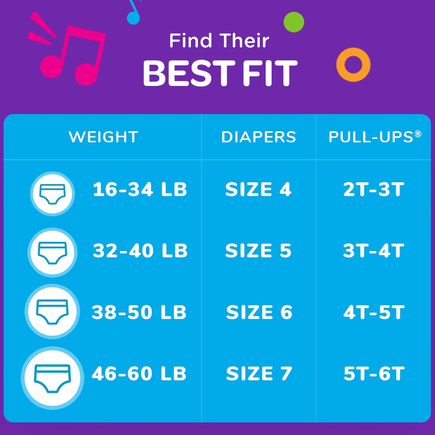PANTS, TRAINING PULL-UPS LEARNING DESIGN BOY 4T-5T (17/PK 4P