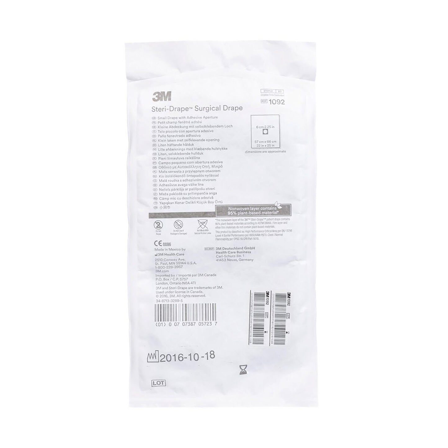 DRAPE, MINOR PROCEDURE (25/BX)3M