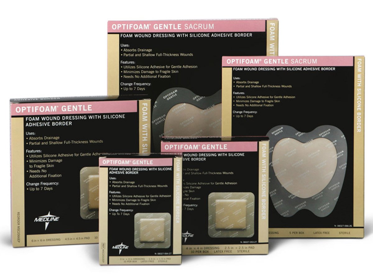 Optifoam® Gentle Silicone Foam Dressing