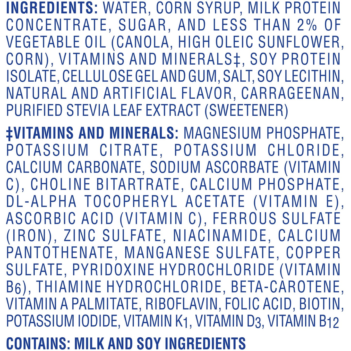 Carnation Breakfast Essentials® Vanilla Nutritional Drink, 8-ounce bottle