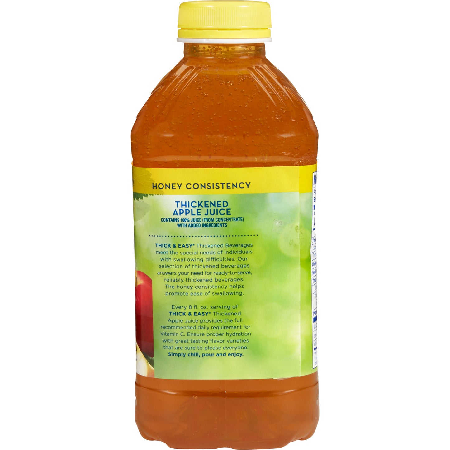 Thick & Easy® Honey Consistency Apple Thickened Beverage, 46-ounce bottle