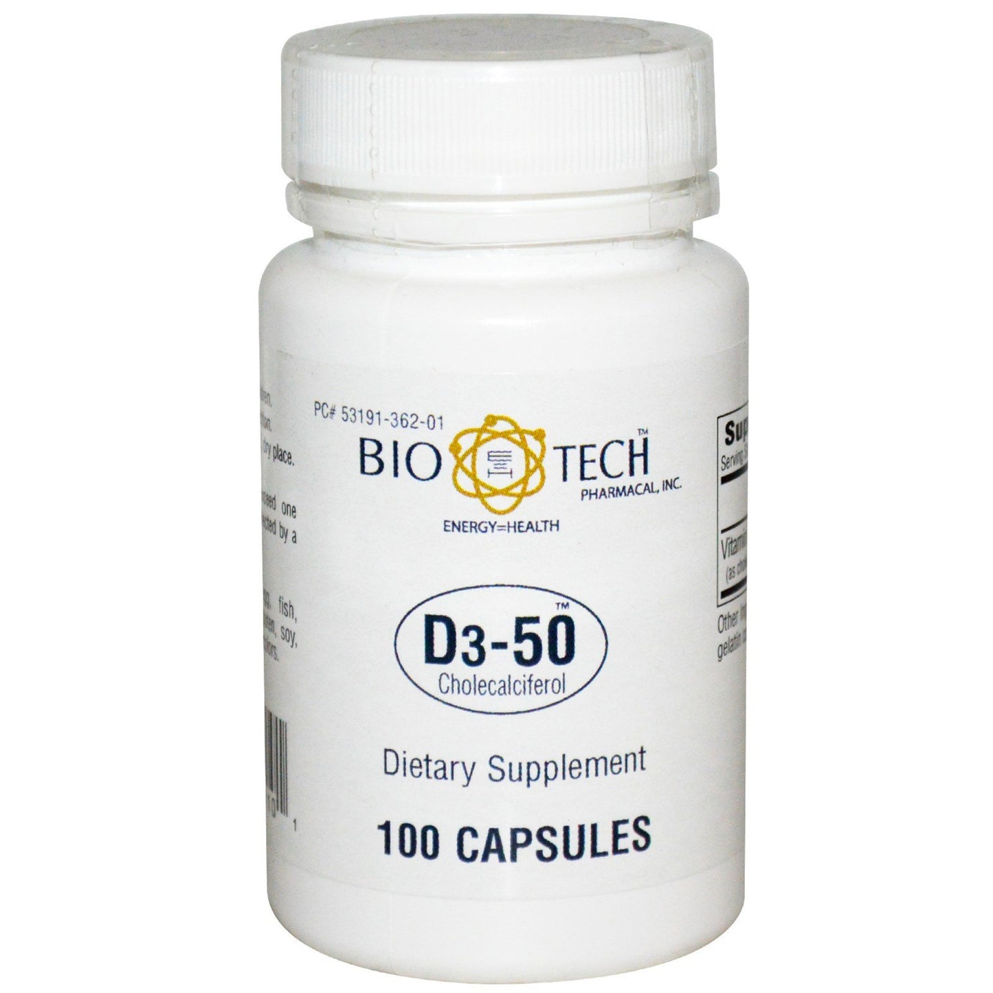 Bio Tech™ Vitamin D3-50 Supplement