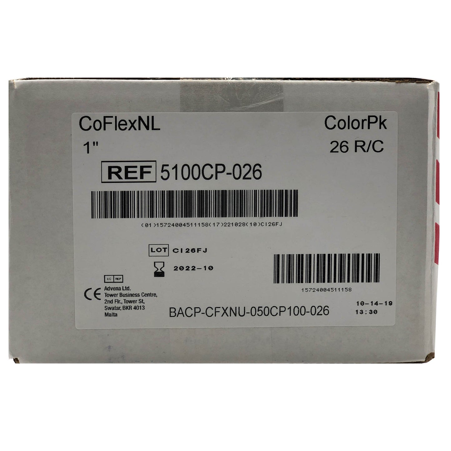 BANDAGE, CO-FLEX N/LTX 1"X5YDS(2/PK 15PK/CS)