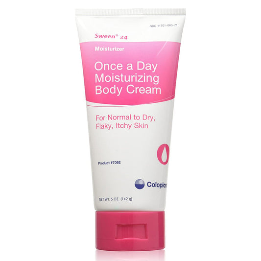 Sween® 24 Once a Day Moisturizing Body Cream for Flaky, Itchy Skin, 5-ounce tube
