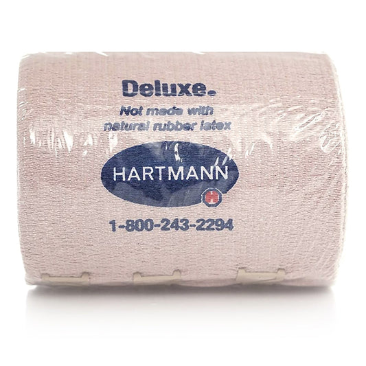 Deluxe® LF® Clip Detached Closure Elastic Bandage, 3 Inch x 5-1/2 Yard