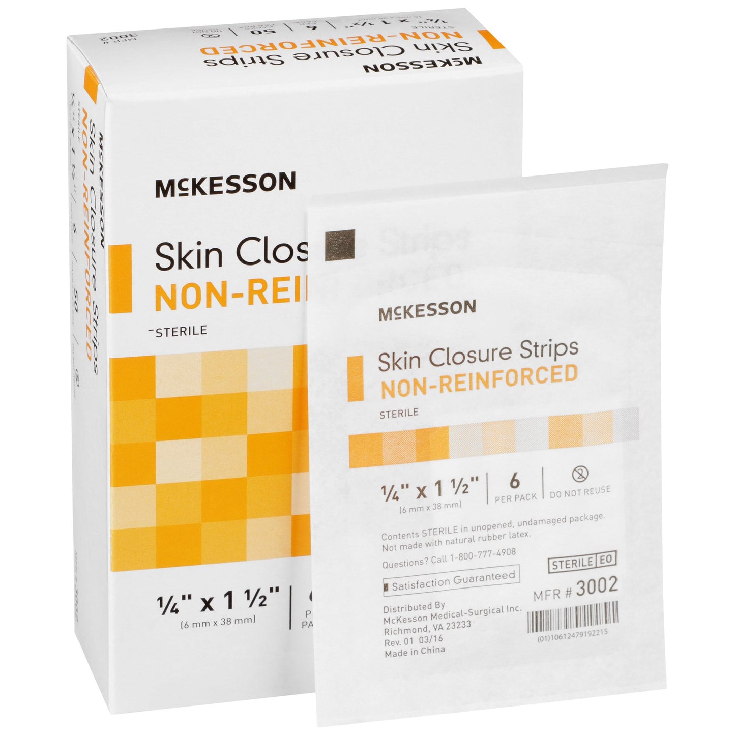 CLOSURE, SKIN FLEX LF TAN 1/4X1.5"(6/PK 50PK/BX 4B