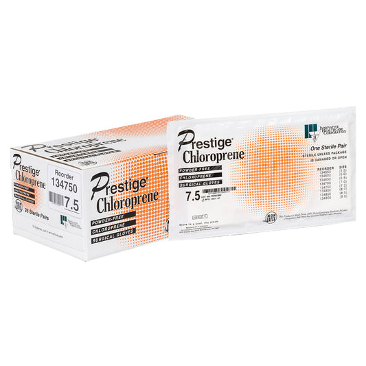 DermAssist® Prestige® Polyisoprene Surgical Glove, Size 7.5, Ivory
