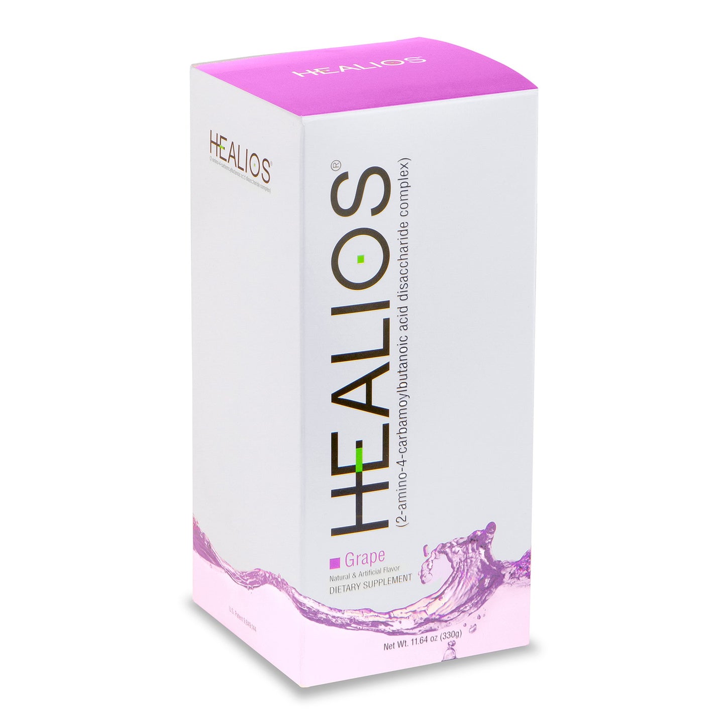 Oral Supplement Healios Grape Flavor Powder 11.64 oz. Jar