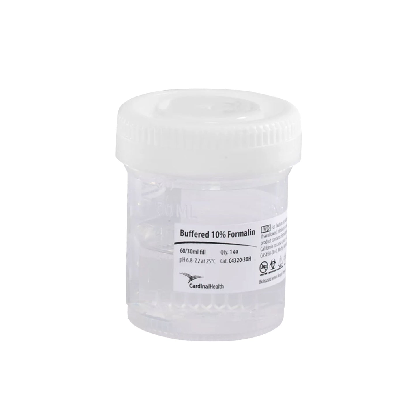 BUFFER FORMALIN, 10% NEUT 60ML(24/BX 4BX/CS)