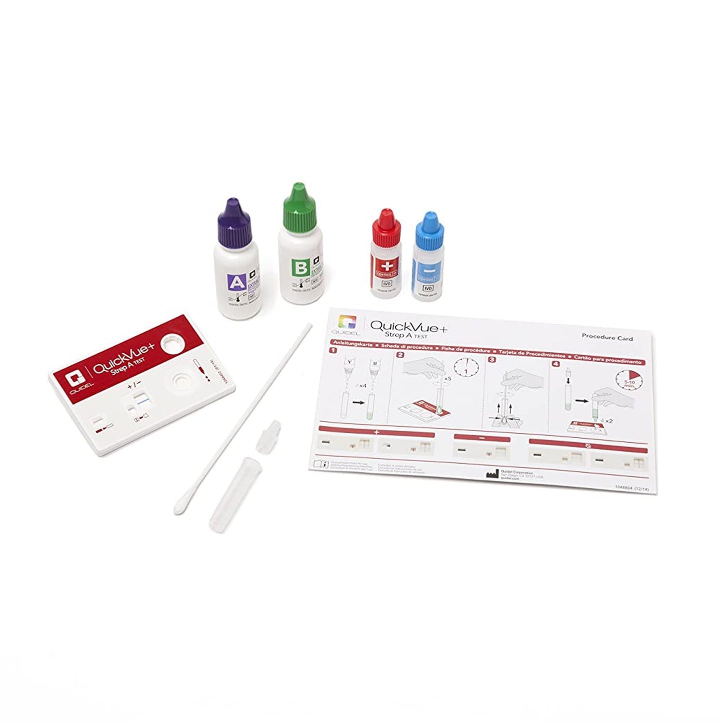 TEST KIT, QUICKVUE+STREP A MODCOMPLEX (25/KT)
