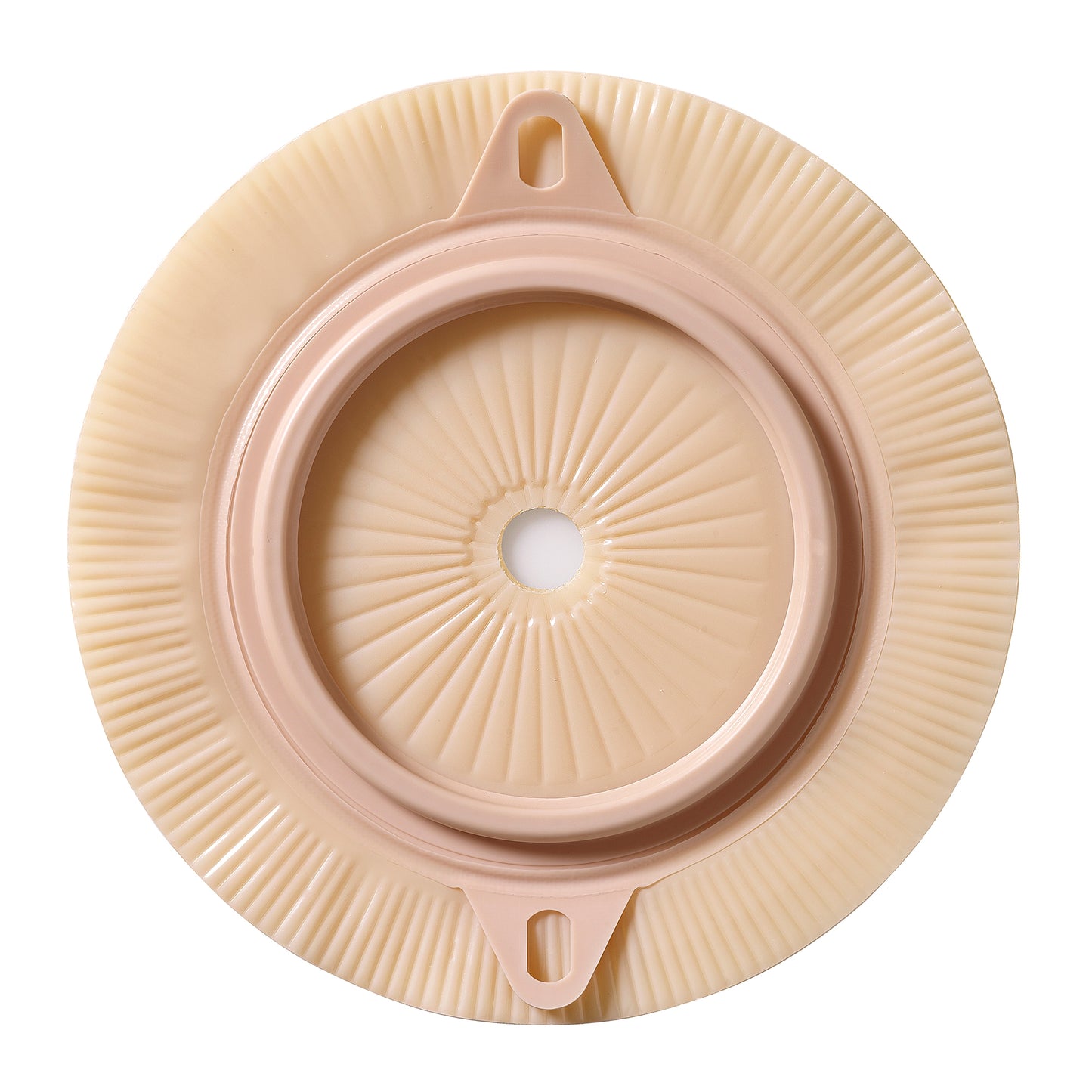 Assura® Flat Barrier Ostomy Barrier, Pre-cut to Fit 25 mm Stomas, Green Match