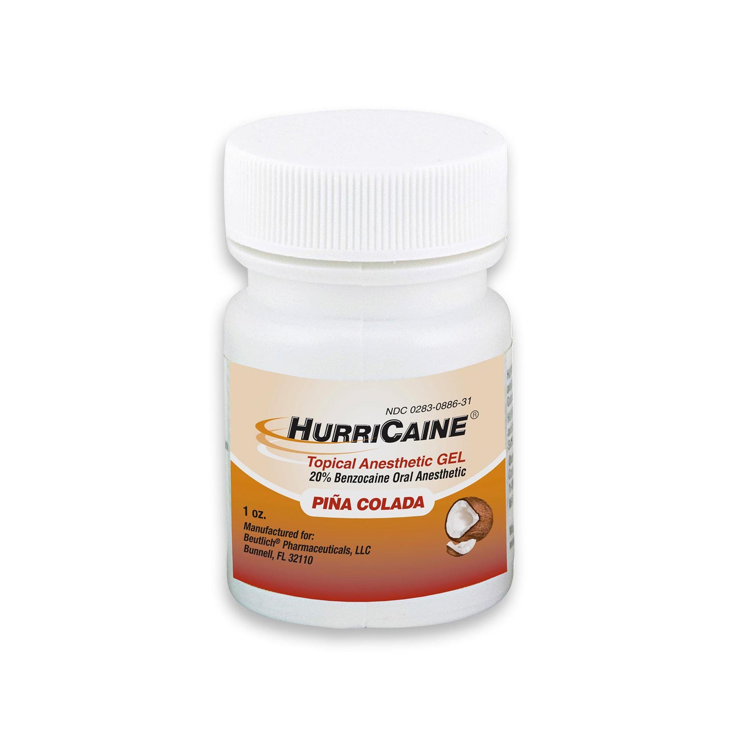 HurriCaine® Benzocaine Oral Pain Relief, Piña Colada flavor