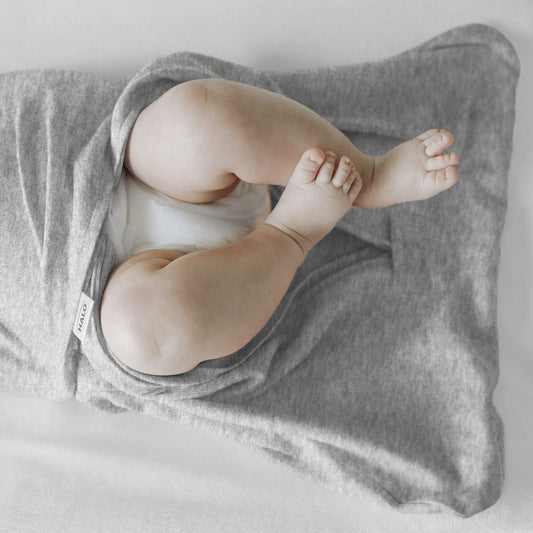 SWADDLE, SLEEPSACK HEATHER GRYNEWBORN (3/CS)