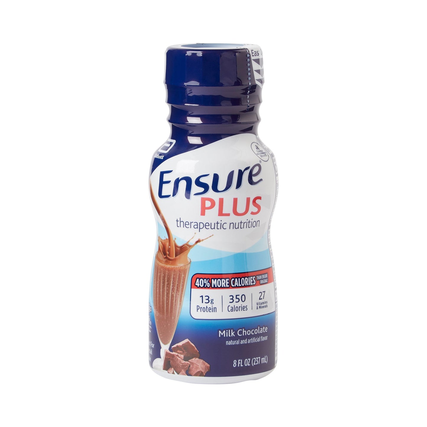 Ensure® Plus Therapeutic Nutrition, Chocolate, 8-ounce Bottle