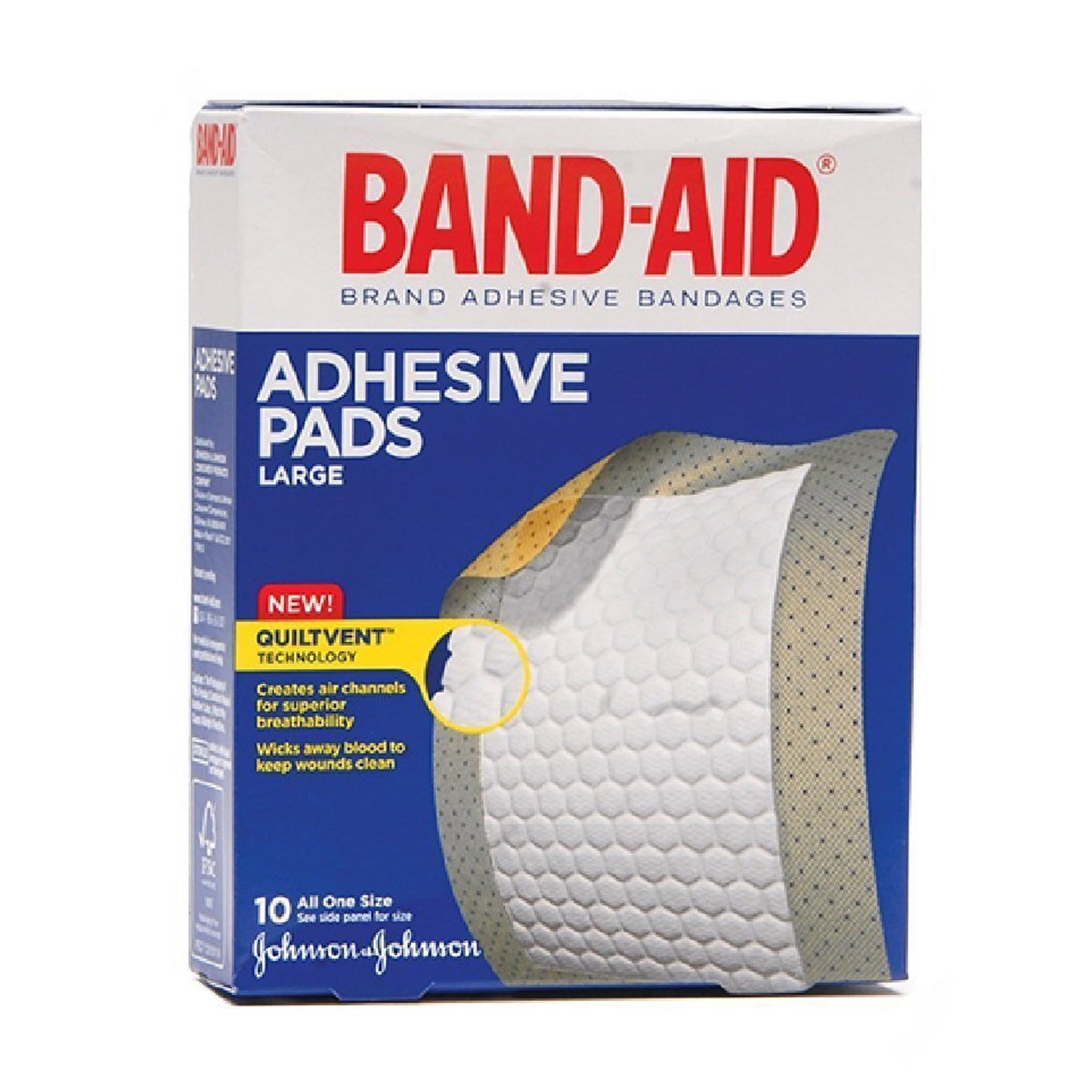 BANDAID, COMFORT FLEX ADHSV 2 7/8"X4" (10/BX 24BX/CS) J&JOTC