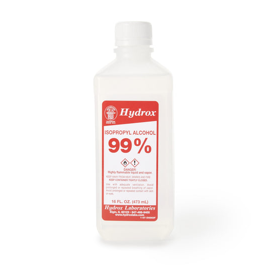 ALCOHOL ISO 99% 16OZ (12/CS)