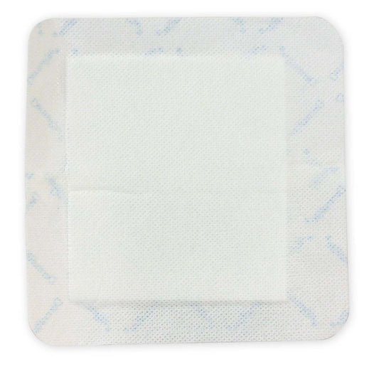DermaRite® Adhesive Dressing, 4 x 4 Inch, White