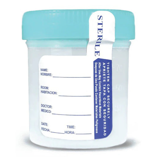 CUP, COLLECION STR W/LABEL 90ML 3OZ (25/BX)