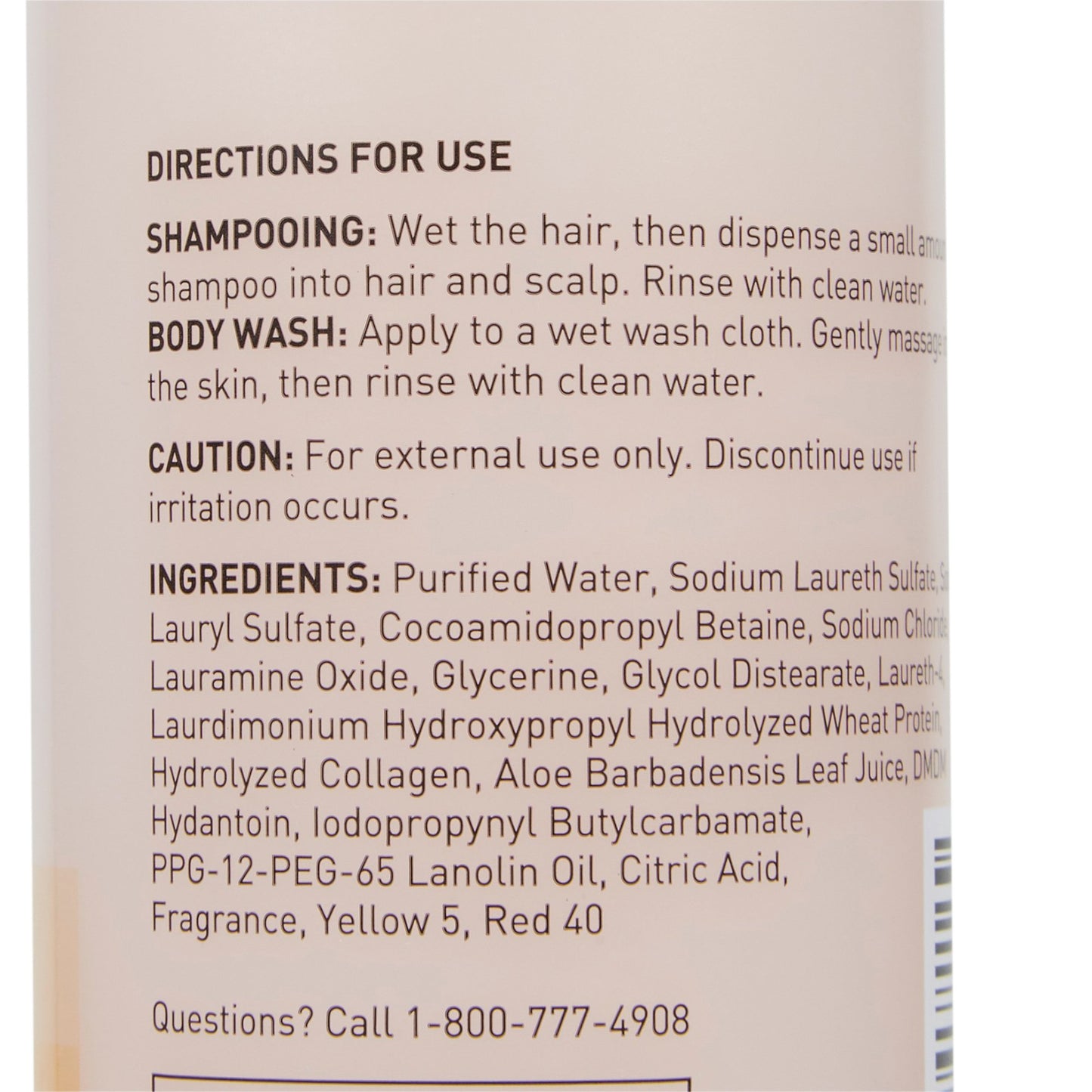 SHAMPOO, HAIR/BODY APRICOT 8OZ(48/CS)