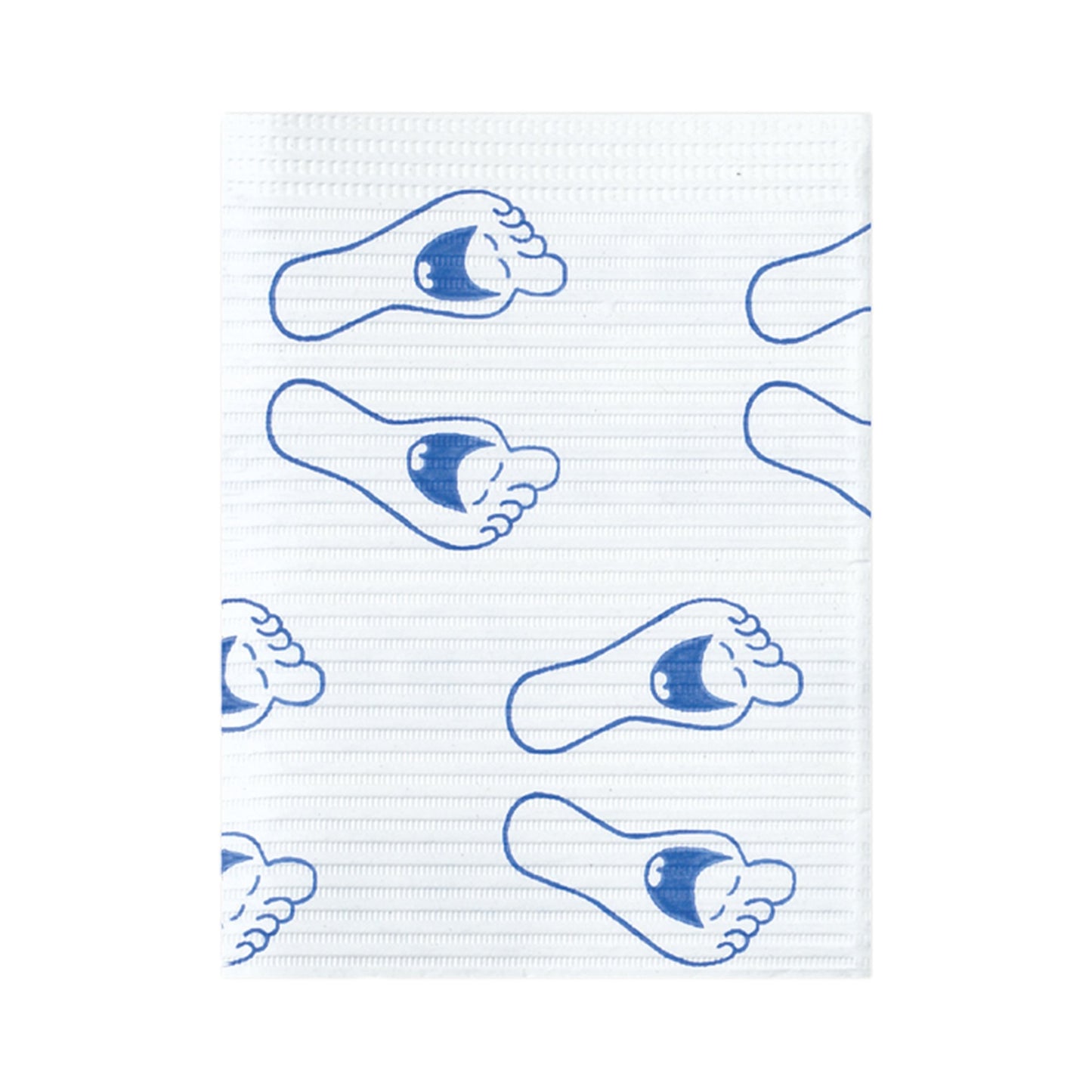 Polyback® Nonsterile Happy Feet Print Procedure Towel, 13 x 19 Inch