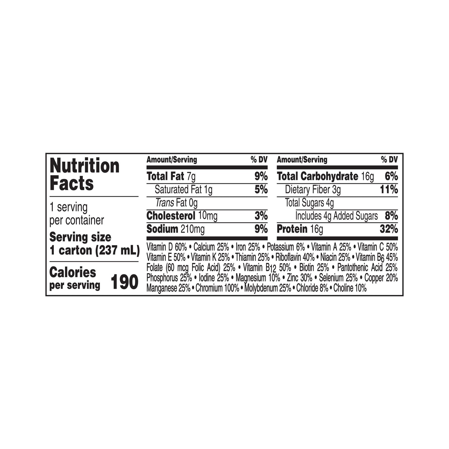Oral Supplement Boost Glucose Control Very Vanilla Flavor Liquid 8 oz. Carton