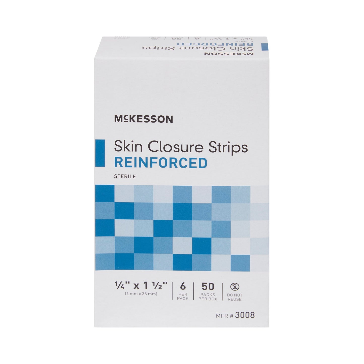 CLOSURE, SKIN REINF LF 1/4X1.5" (6/PK 50PK/BX 4BX/CS)