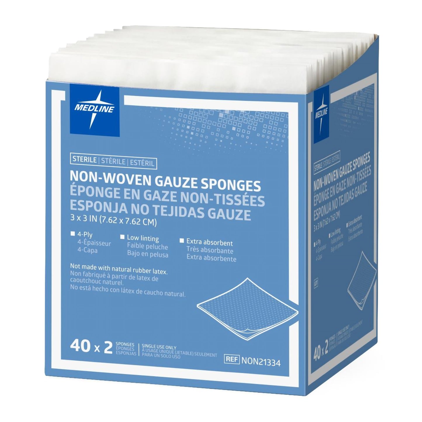 Nonwoven Sponge Avant Gauze® 3 X 3 Inch 4-Ply Sterile 2 per Pack