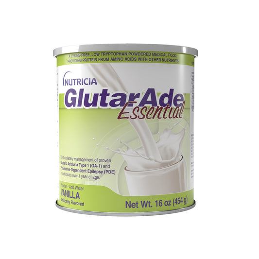 GLUTARADE, ESSENTIAL GA-1 DM VANILLA CAN 454G (6/CS)