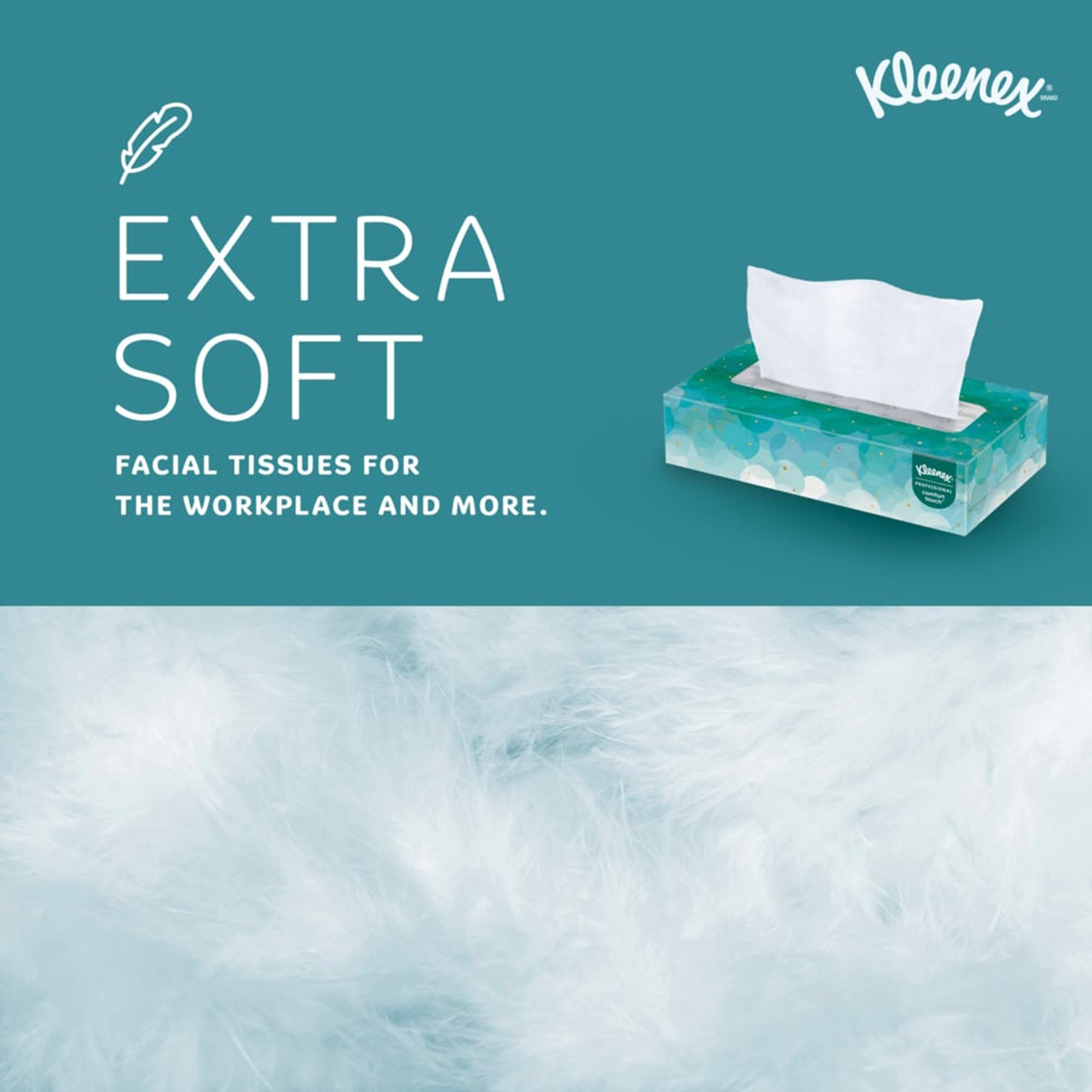 TISSUE, FACIAL KLEENEX (100/BX36BX/CS)