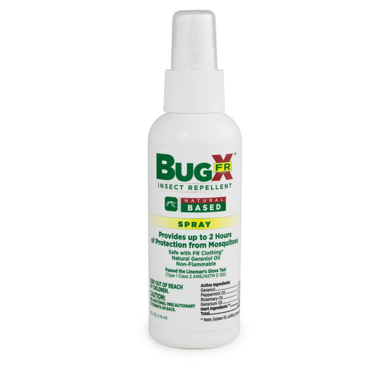 Insect Repellent Natural Ingredients BugX Free Topical Liquid 4 oz. Spray Bottle