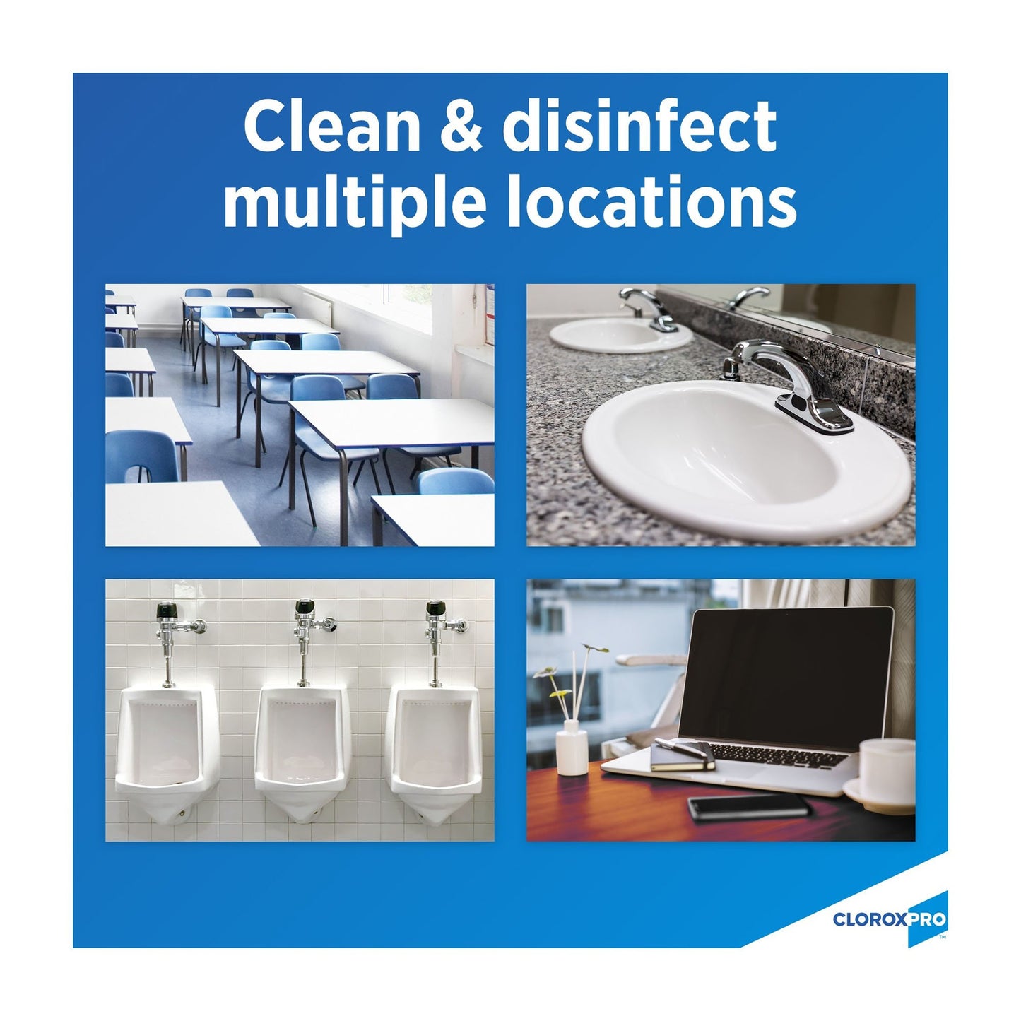 Clorox Pro™ Clorox® Clean-Up® Disinfectant Cleaner with Bleach, Jug, 1 gal.